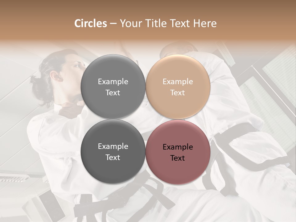 Adult Activity Art PowerPoint Template