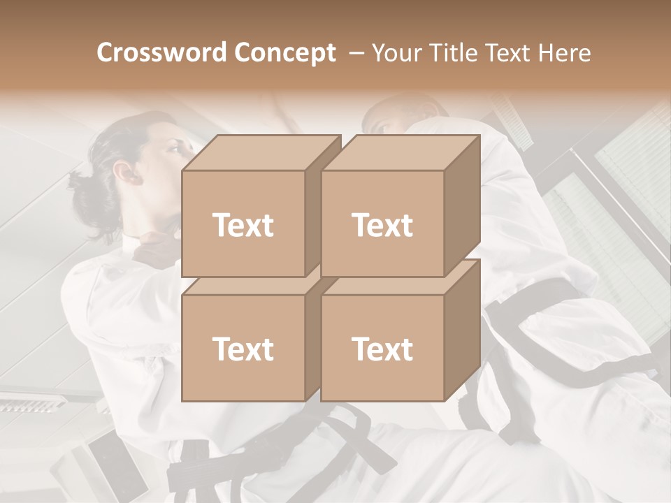 Adult Activity Art PowerPoint Template