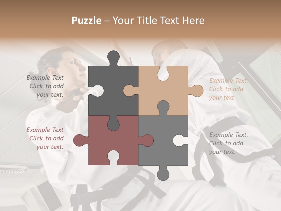 Adult Activity Art PowerPoint Template