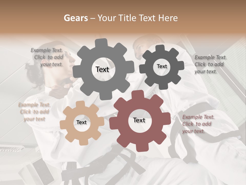 Adult Activity Art PowerPoint Template