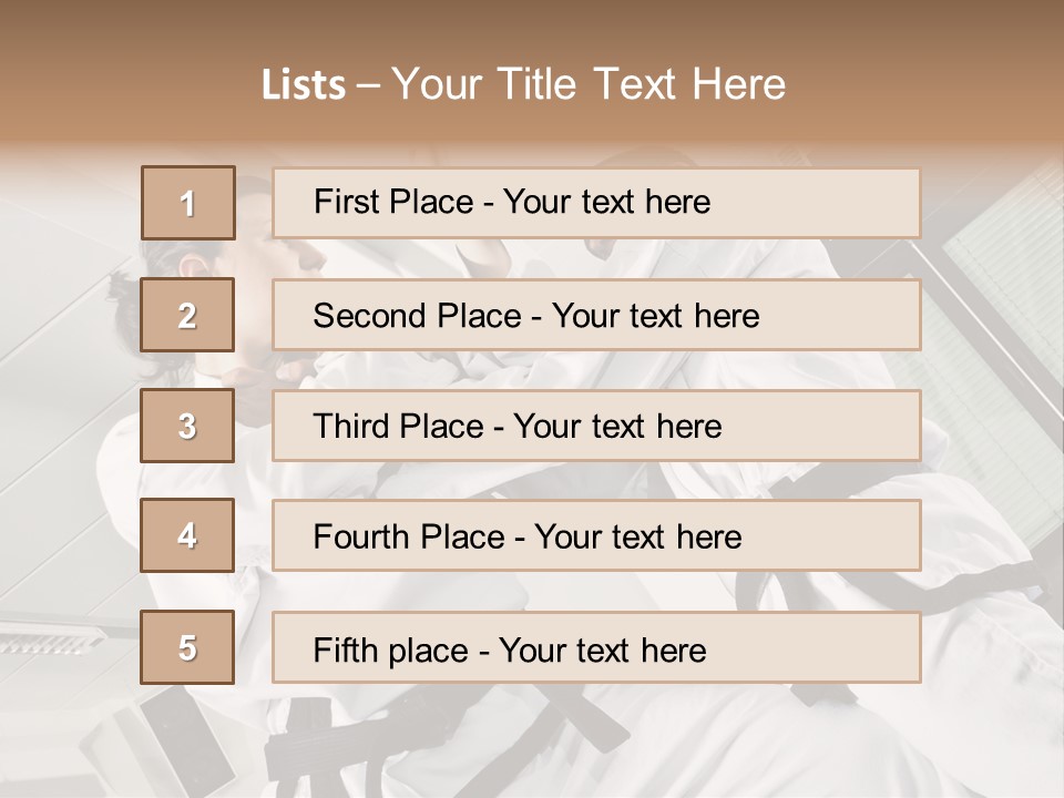 Adult Activity Art PowerPoint Template