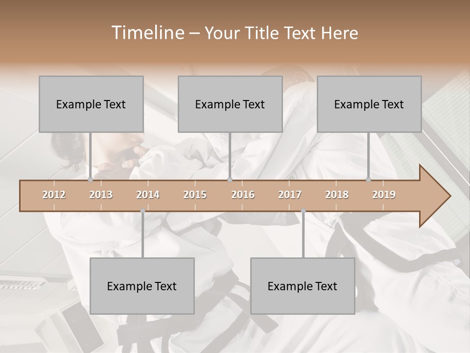 Adult Activity Art PowerPoint Template