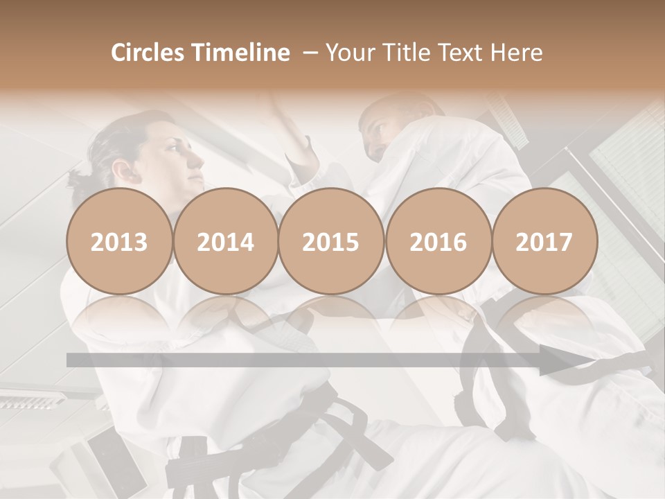 Adult Activity Art PowerPoint Template