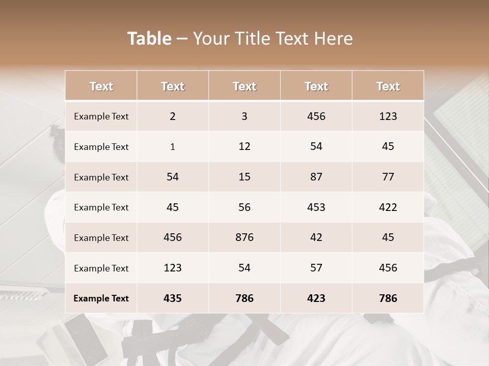 Adult Activity Art PowerPoint Template