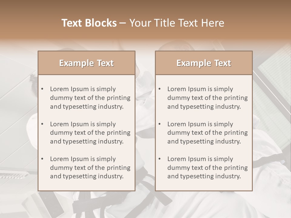 Adult Activity Art PowerPoint Template