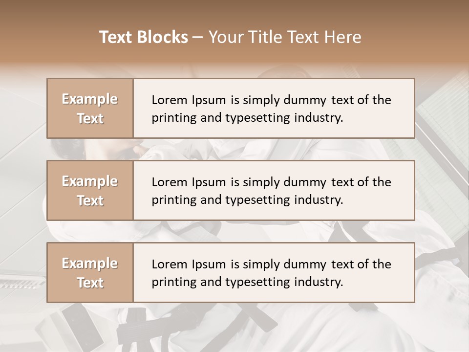 Adult Activity Art PowerPoint Template