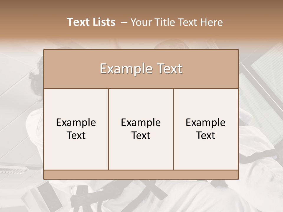 Adult Activity Art PowerPoint Template
