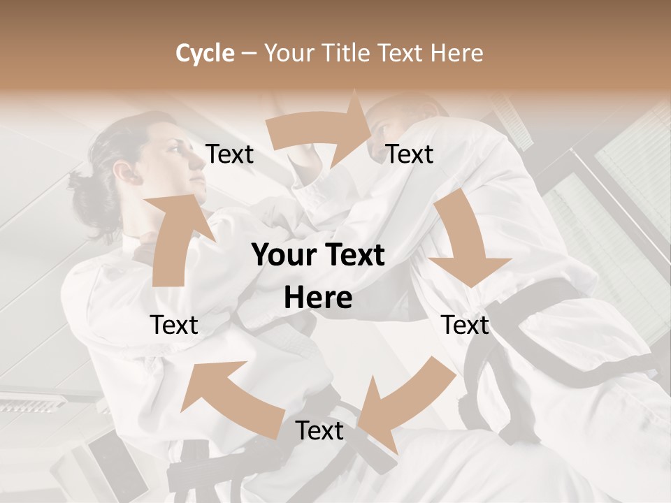 Adult Activity Art PowerPoint Template