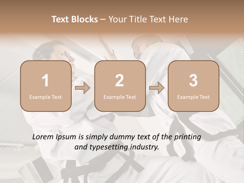 Adult Activity Art PowerPoint Template