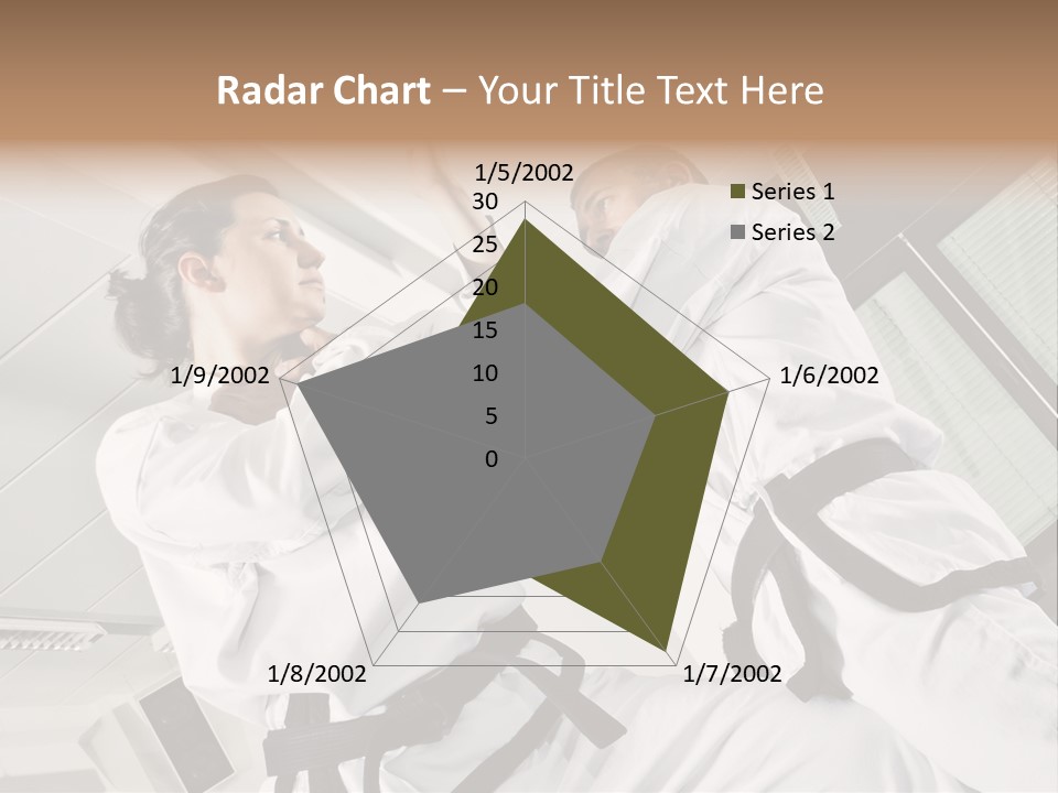 Adult Activity Art PowerPoint Template