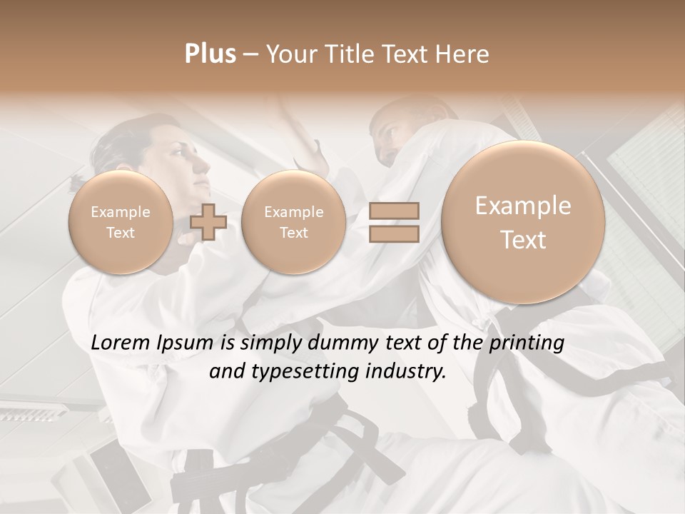 Adult Activity Art PowerPoint Template