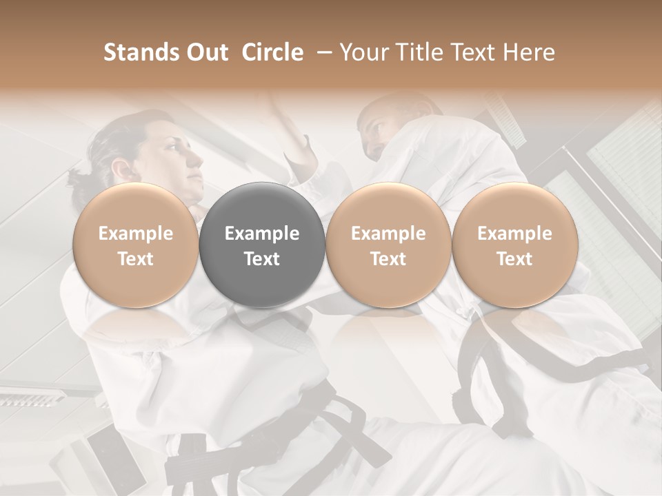 Adult Activity Art PowerPoint Template