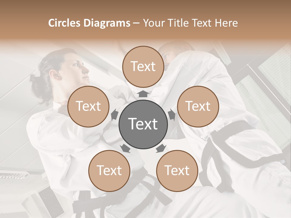 Adult Activity Art PowerPoint Template