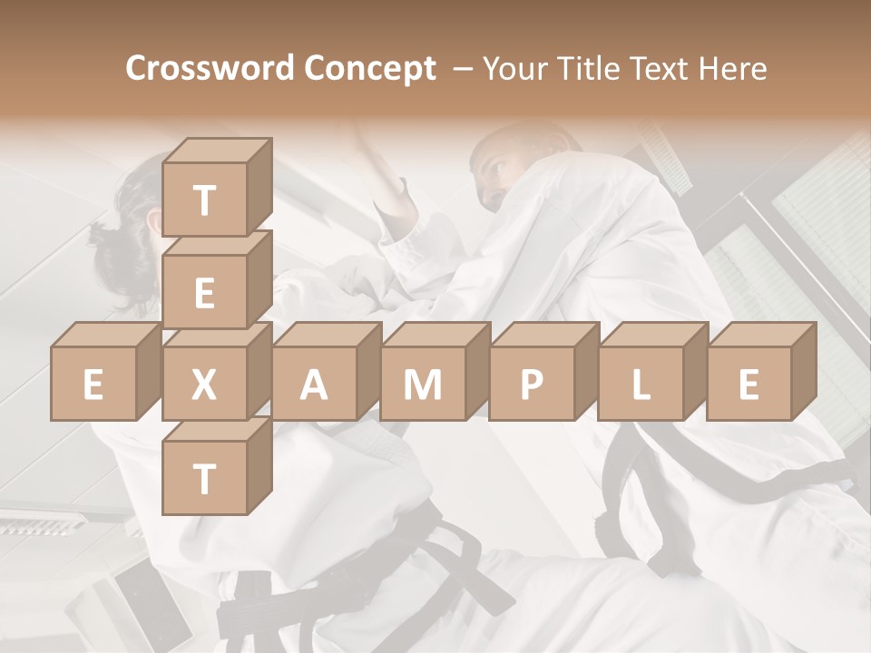 Adult Activity Art PowerPoint Template