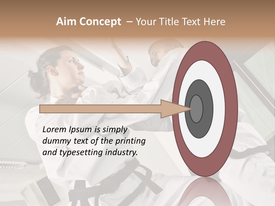 Adult Activity Art PowerPoint Template