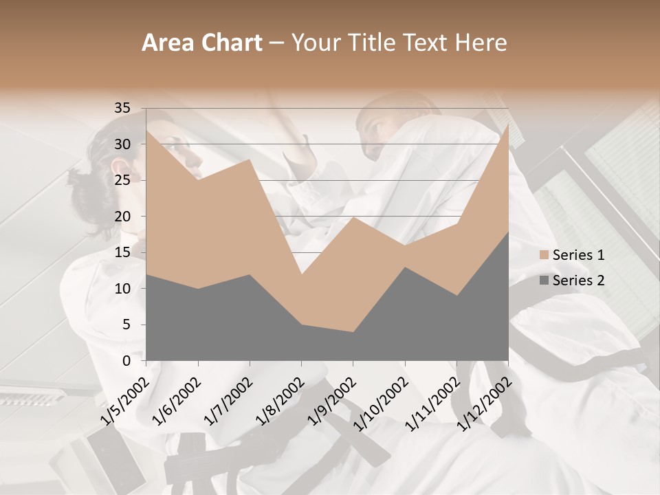 Adult Activity Art PowerPoint Template
