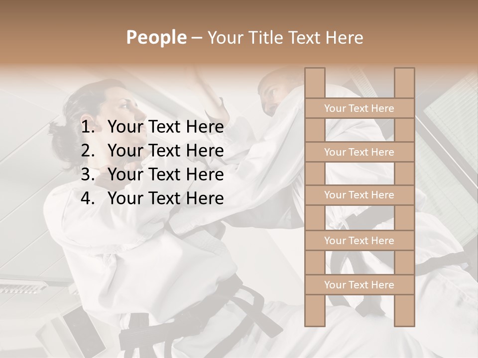 Adult Activity Art PowerPoint Template