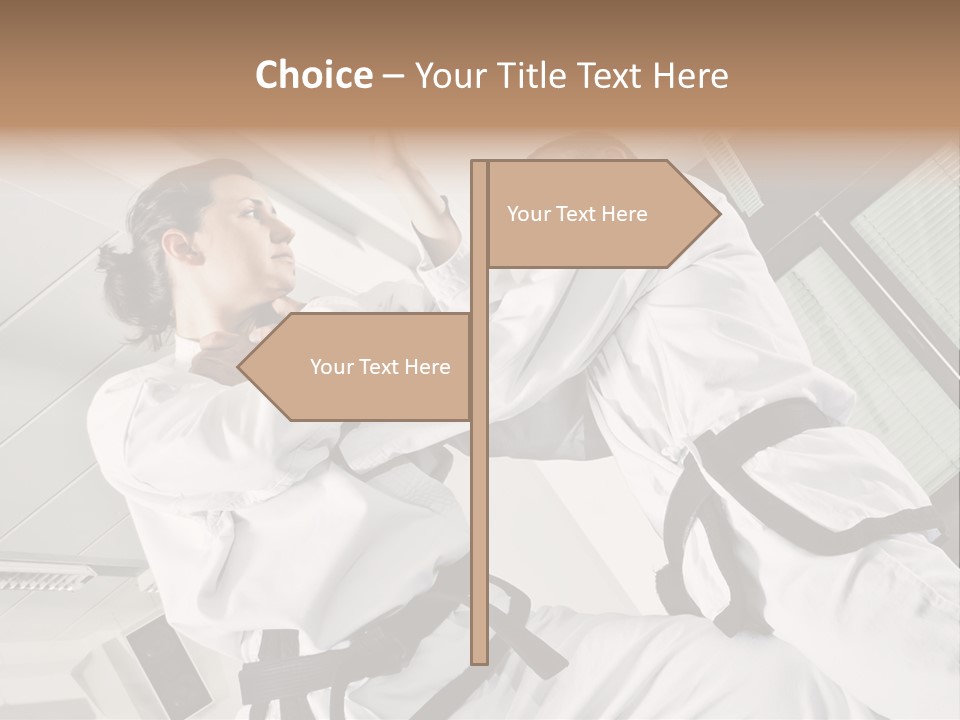 Adult Activity Art PowerPoint Template