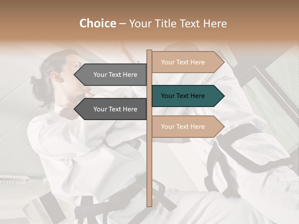 Adult Activity Art PowerPoint Template