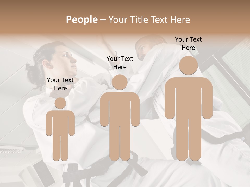 Adult Activity Art PowerPoint Template