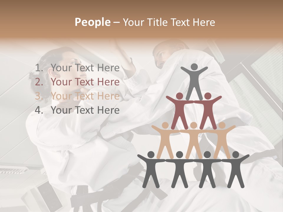 Adult Activity Art PowerPoint Template