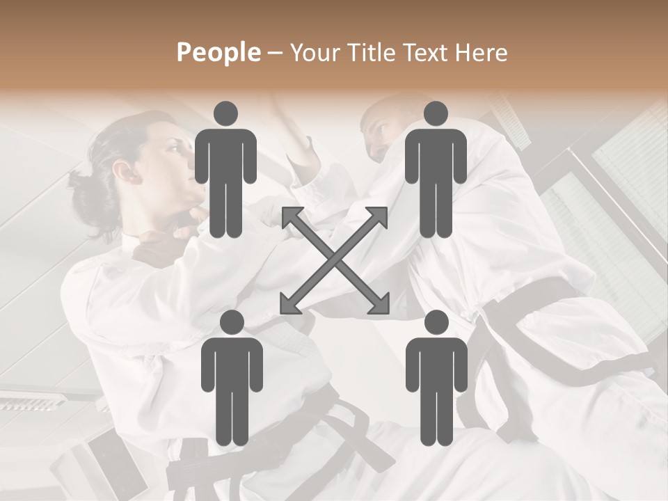 Adult Activity Art PowerPoint Template