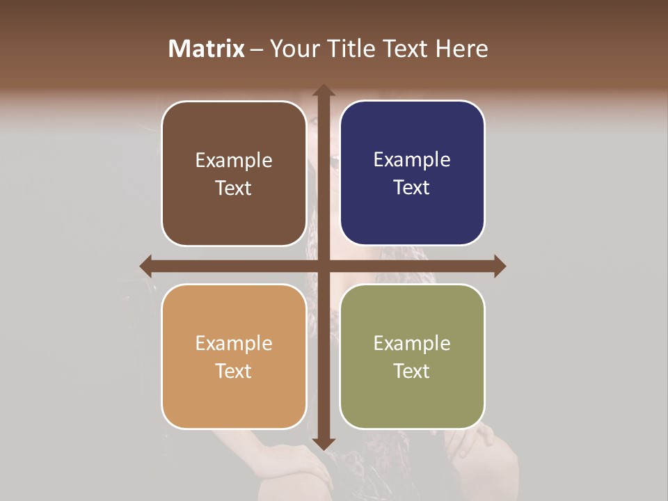 Open Blonde Expression PowerPoint Template