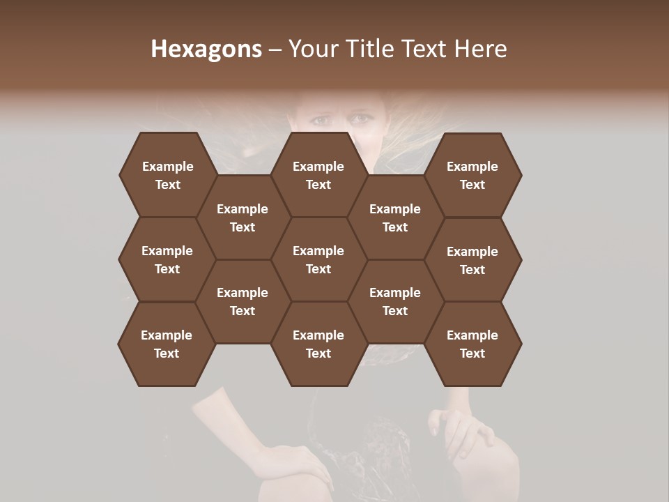 Open Blonde Expression PowerPoint Template