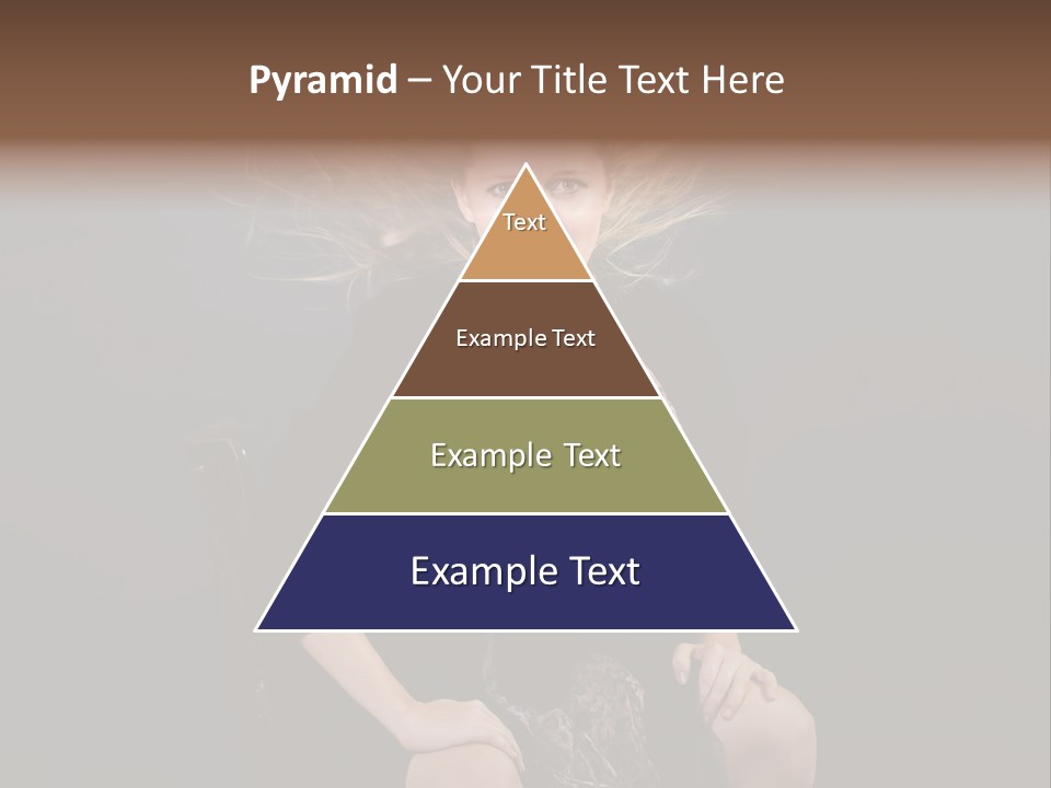 Open Blonde Expression PowerPoint Template