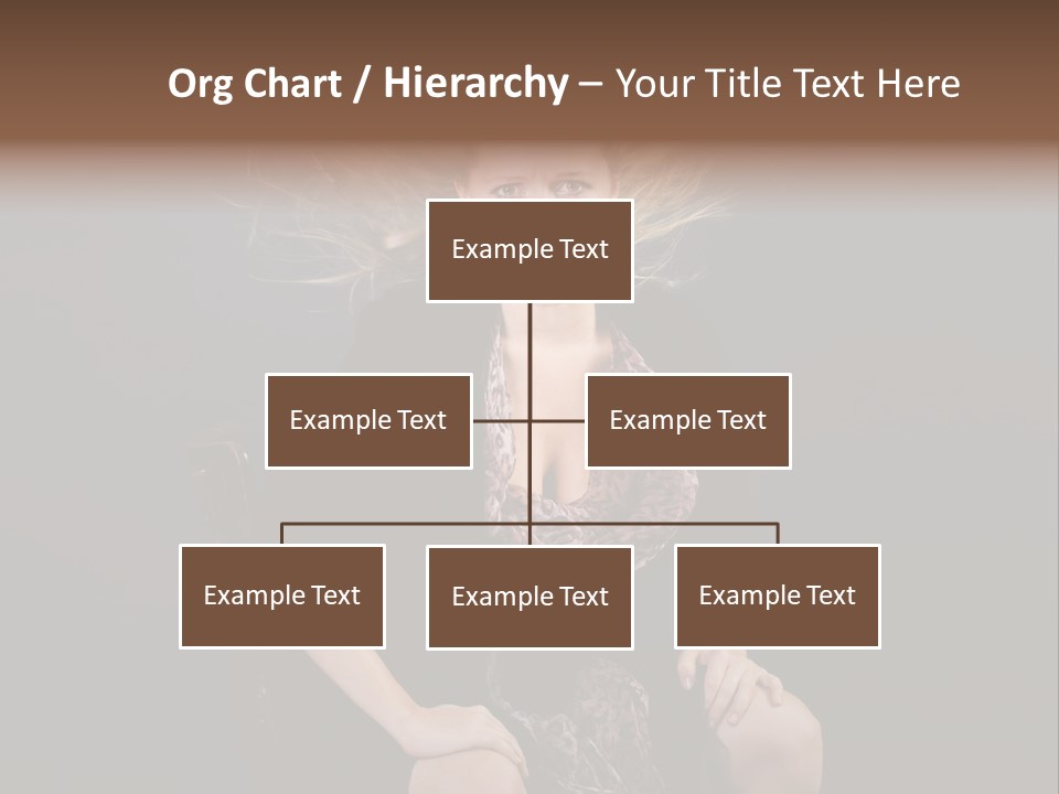 Open Blonde Expression PowerPoint Template