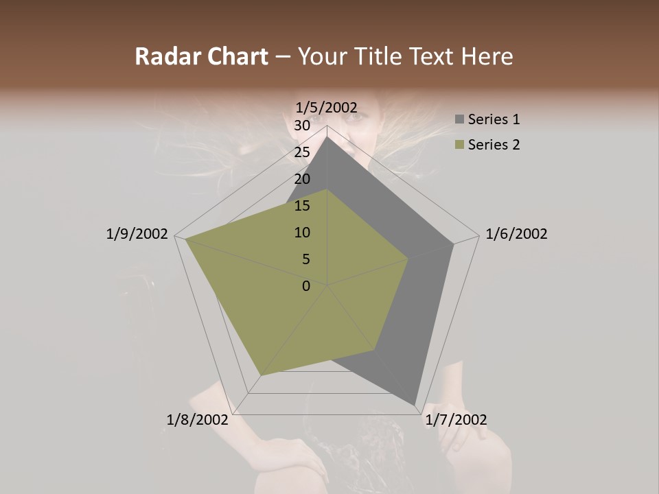 Open Blonde Expression PowerPoint Template