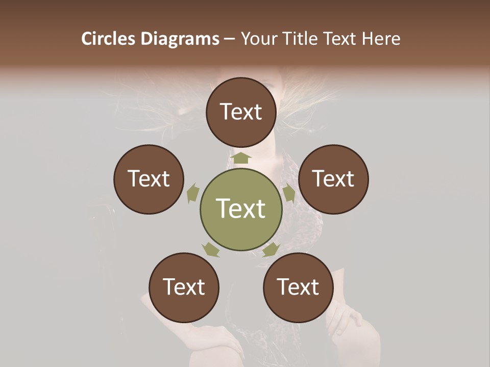 Open Blonde Expression PowerPoint Template