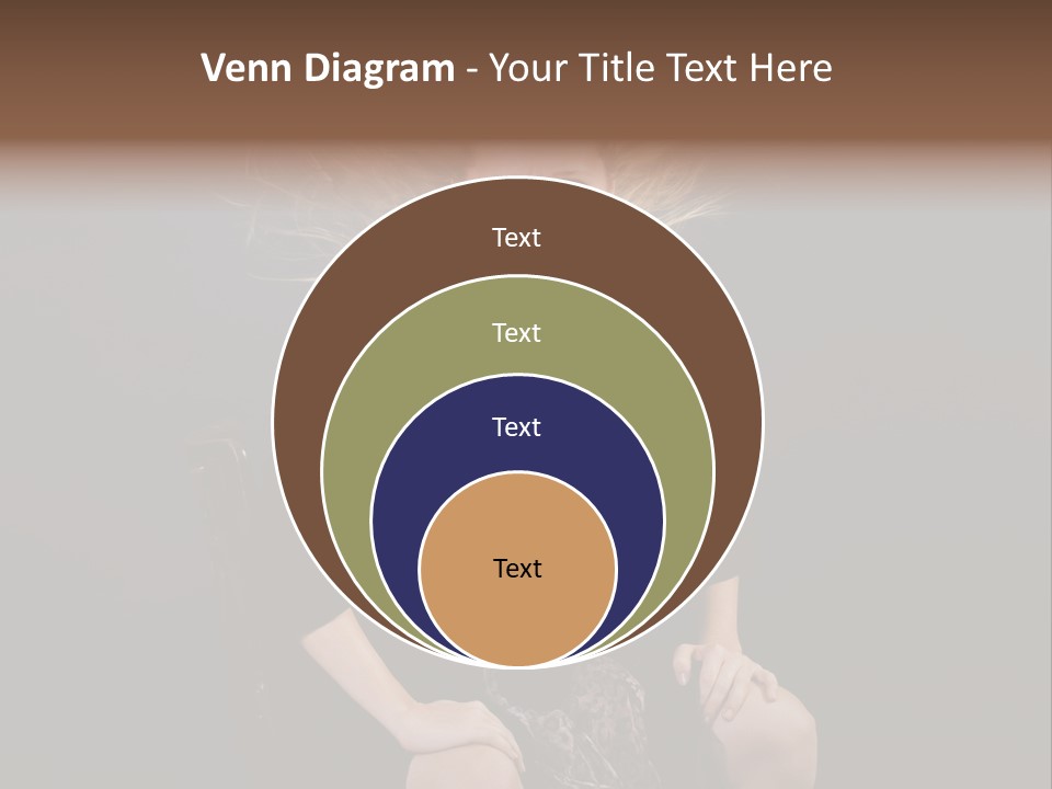 Open Blonde Expression PowerPoint Template