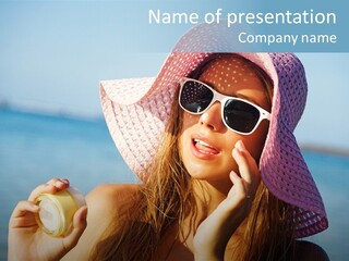 Funny Sun Style PowerPoint Template