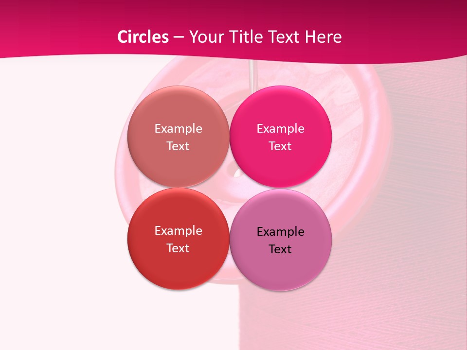 Bobbin Fashion Repair PowerPoint Template