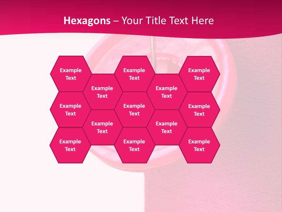 Bobbin Fashion Repair PowerPoint Template