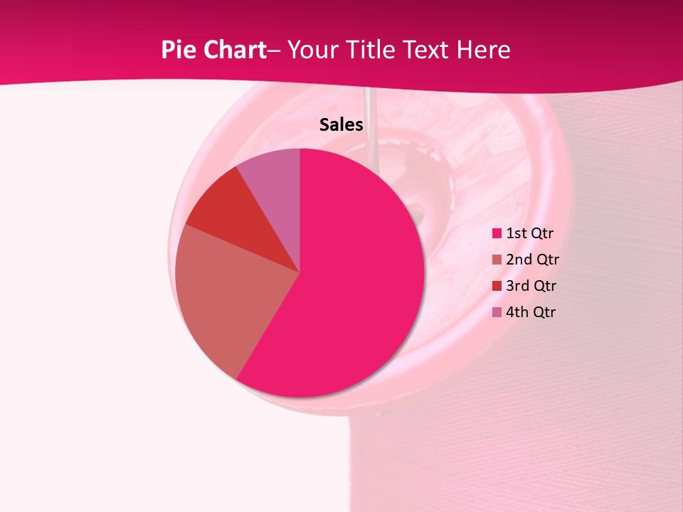 Bobbin Fashion Repair PowerPoint Template