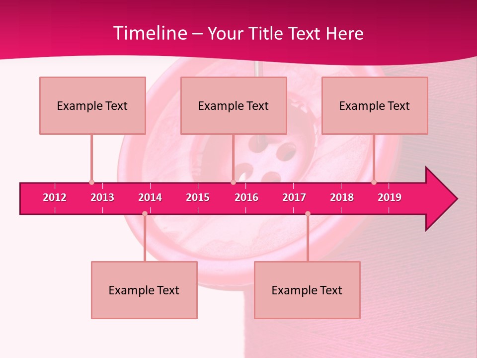 Bobbin Fashion Repair PowerPoint Template