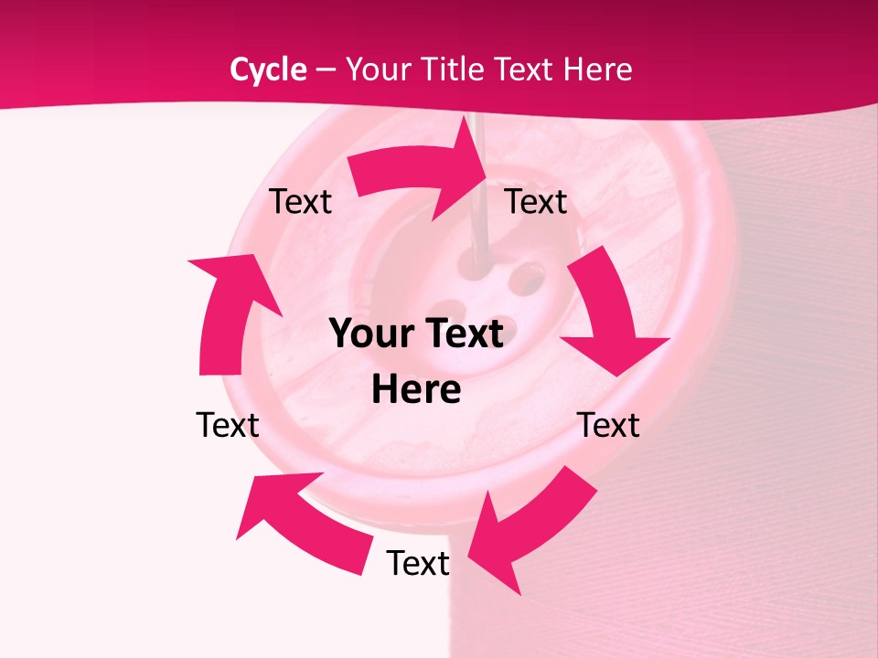 Bobbin Fashion Repair PowerPoint Template