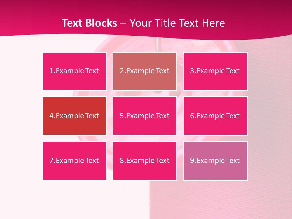 Bobbin Fashion Repair PowerPoint Template