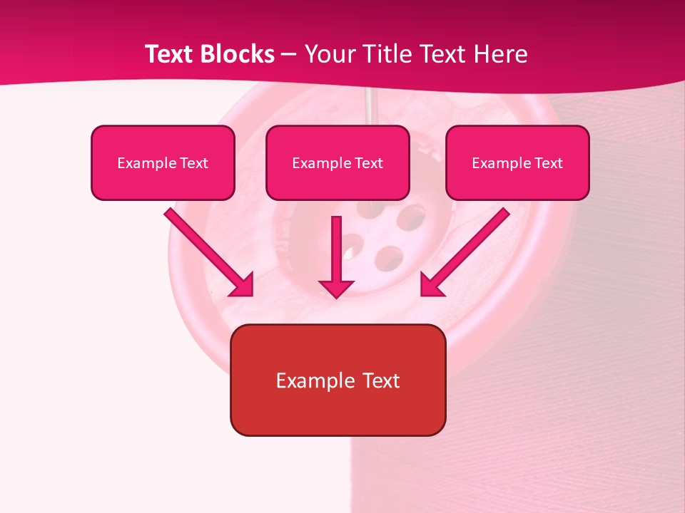 Bobbin Fashion Repair PowerPoint Template