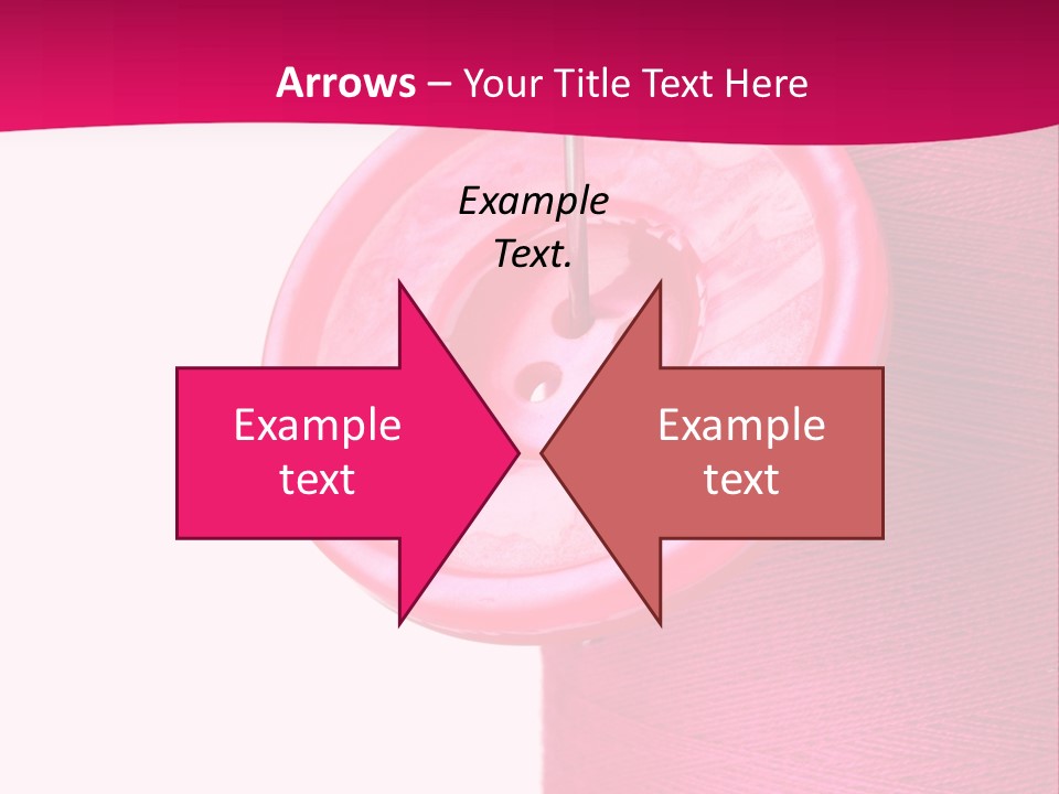 Bobbin Fashion Repair PowerPoint Template