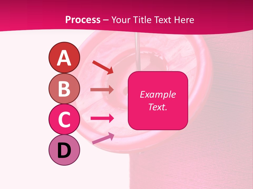 Bobbin Fashion Repair PowerPoint Template