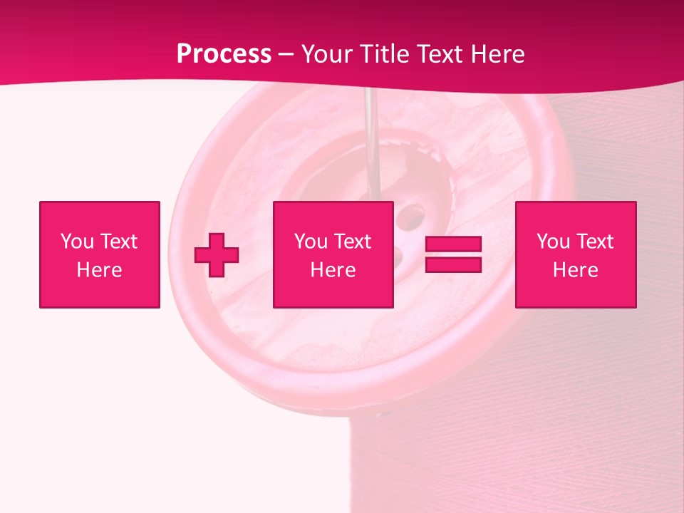 Bobbin Fashion Repair PowerPoint Template