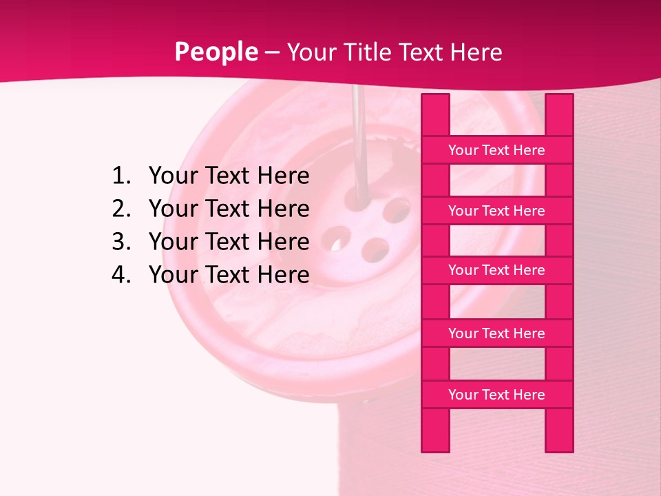 Bobbin Fashion Repair PowerPoint Template