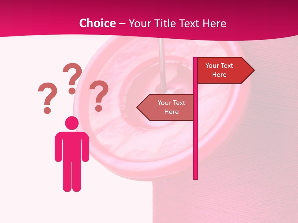 Bobbin Fashion Repair PowerPoint Template