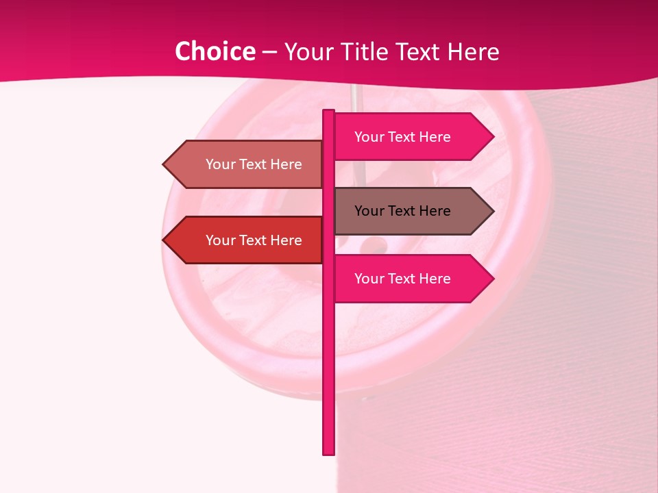 Bobbin Fashion Repair PowerPoint Template