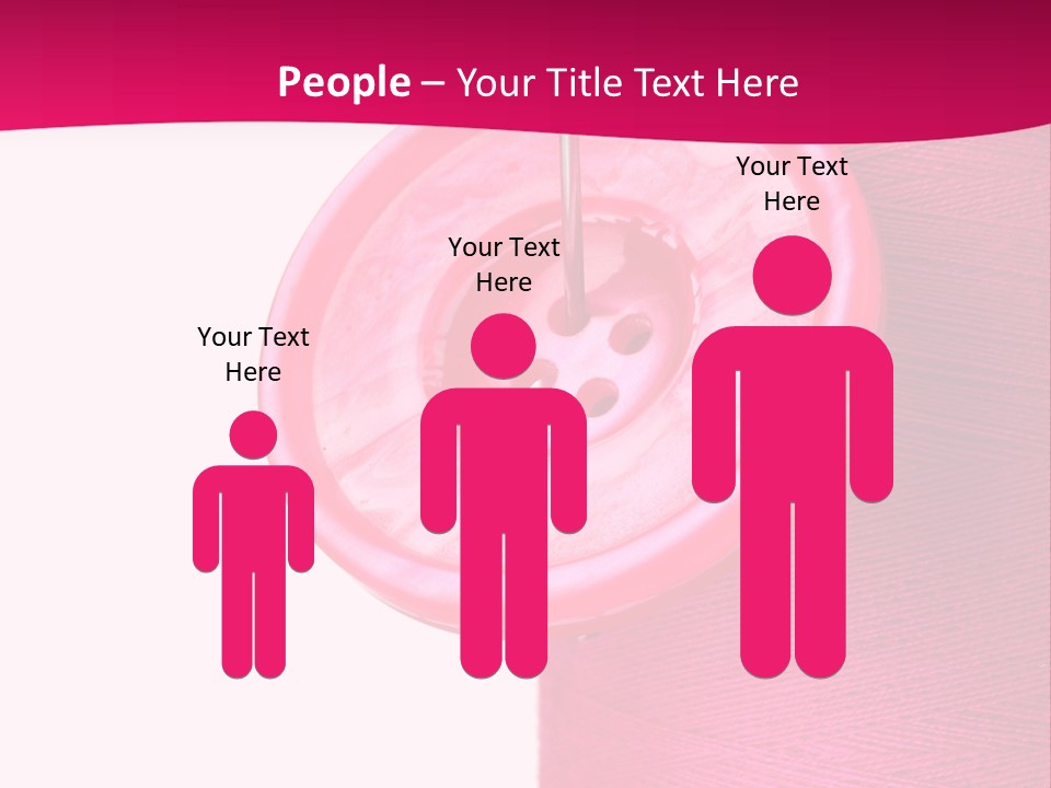 Bobbin Fashion Repair PowerPoint Template