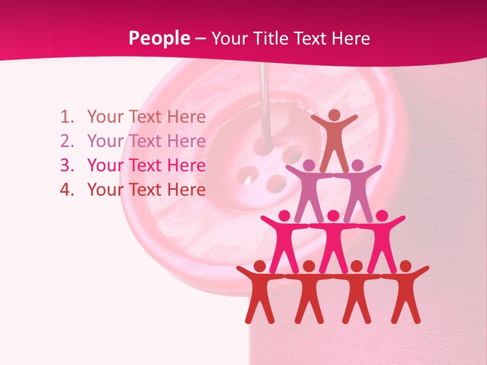 Bobbin Fashion Repair PowerPoint Template