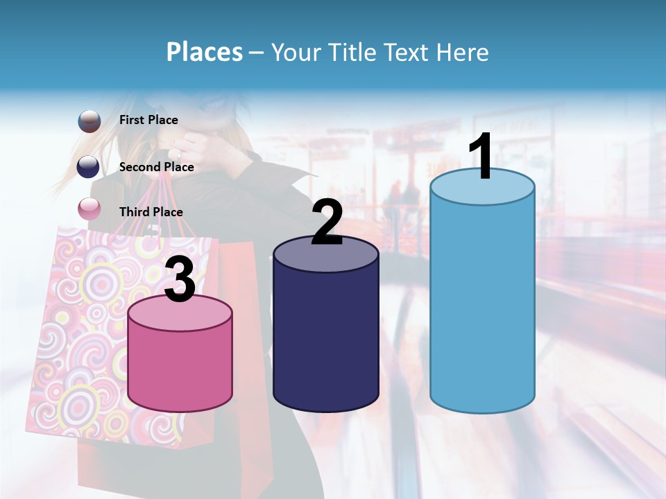 Consumer Mall Consumerism PowerPoint Template